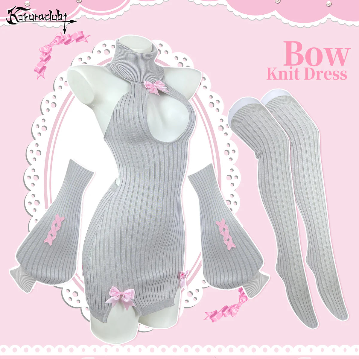 KORURACLUB Bow Sweater KO57