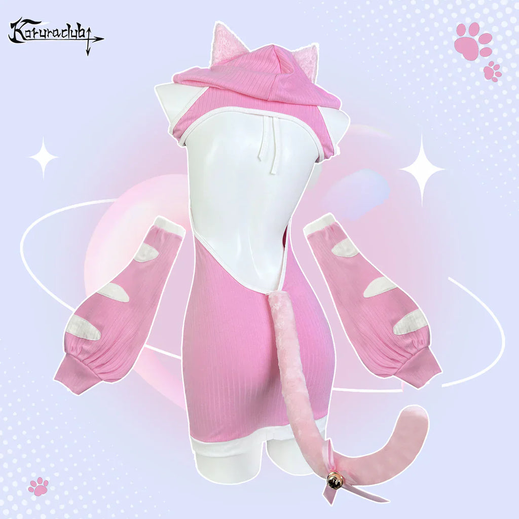 KORURACLUB Cosplay Cute Tabby Cat Costume HA2950