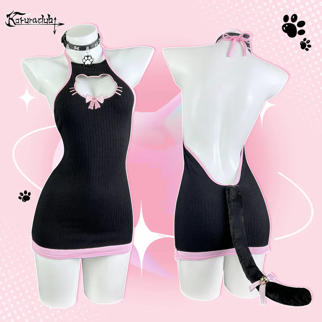KORURACLUB Cosplay Cute Tabby Cat Costume HA2950