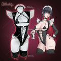 Cosplay Bar Maiden Maid Lingerie（5-Piece Set）HA2896