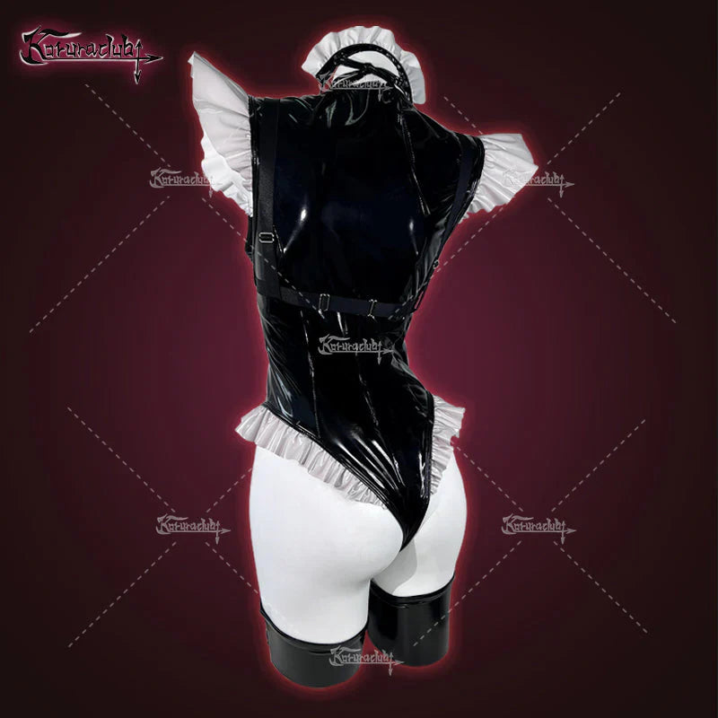 Cosplay Bar Maiden Maid Lingerie（5-Piece Set）HA2896