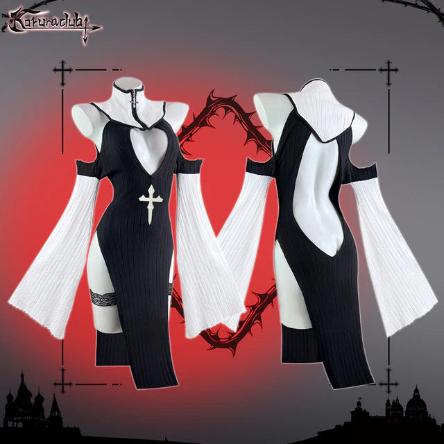 Thorn  Nun Cosplay Lingerie KO94