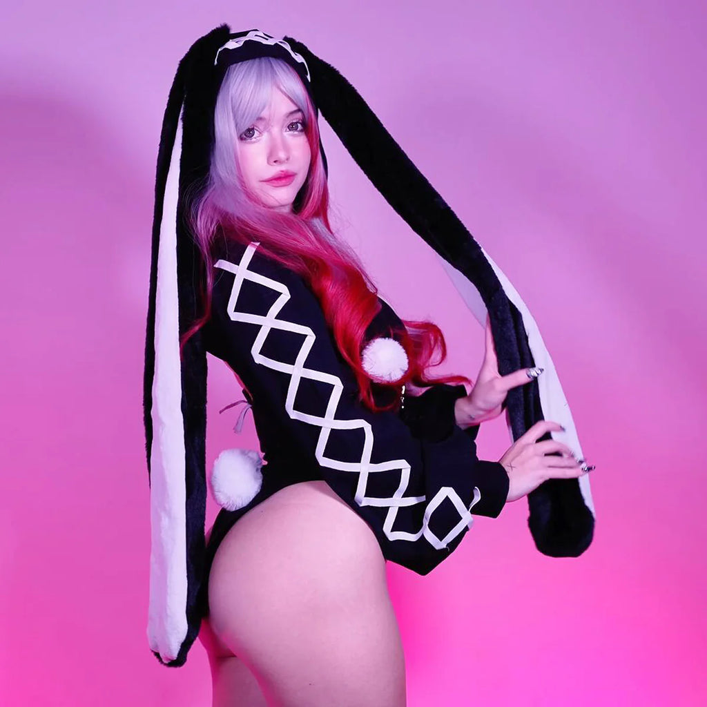 Cosplay Heart -Lock Floppy Bunny  Jumpsuit KO103
