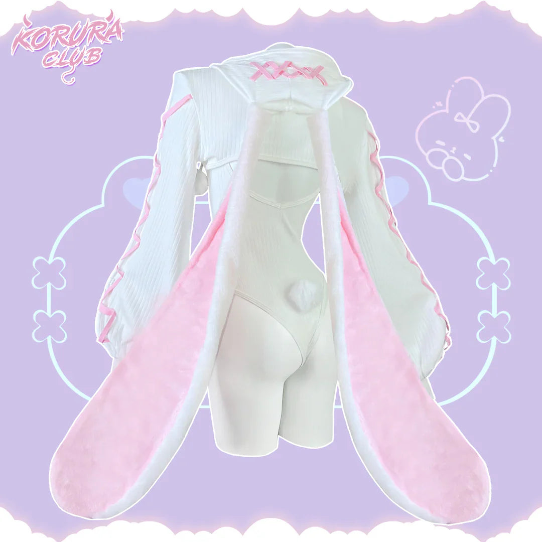 Cosplay Heart -Lock Floppy Bunny  Jumpsuit KO103