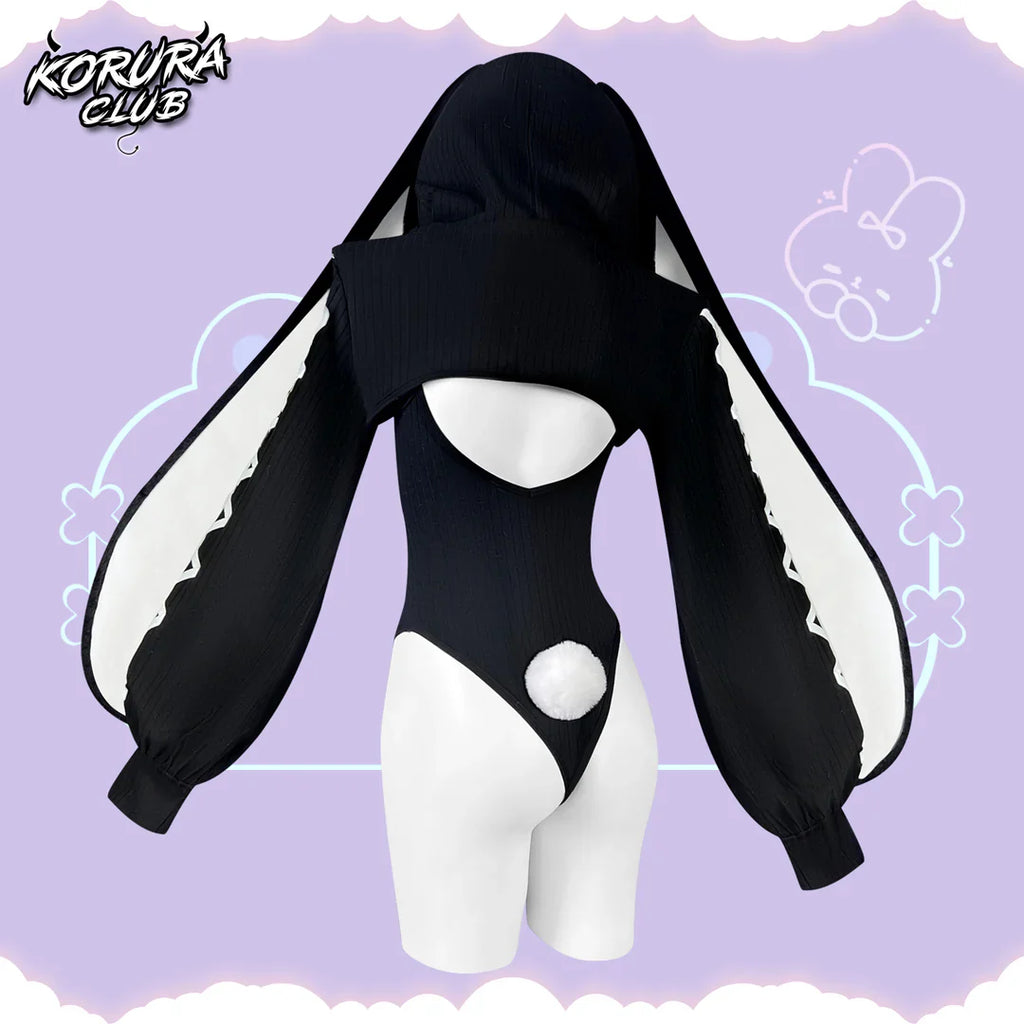 Cosplay Heart -Lock Floppy Bunny  Jumpsuit KO103