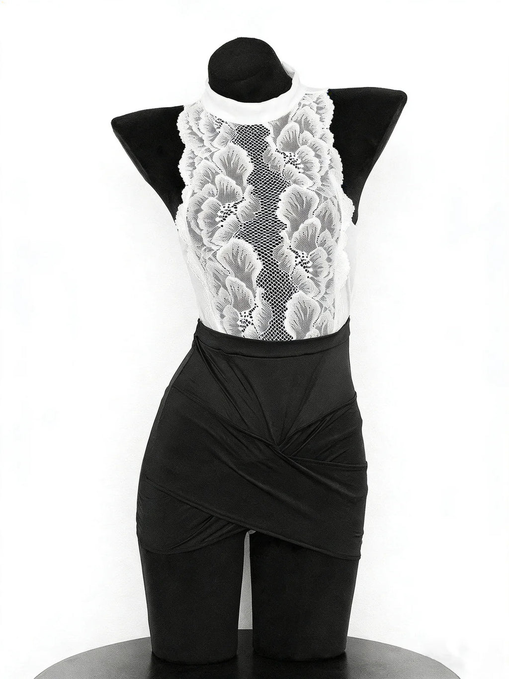Lace uniform suit HA3006