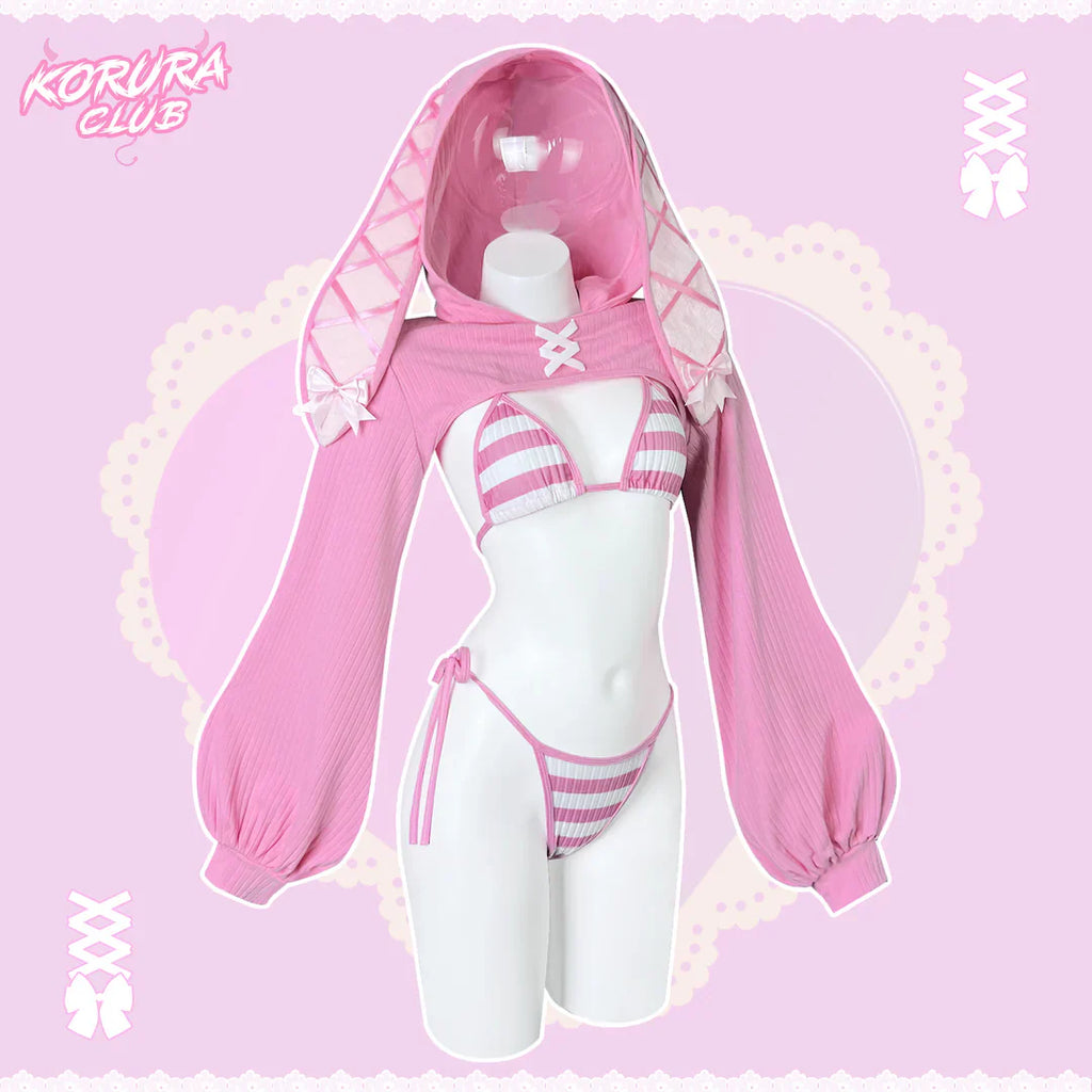 Striped Bunny Knitwear KO100