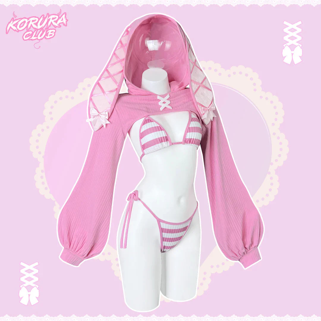 Striped Bunny Knitwear KO100