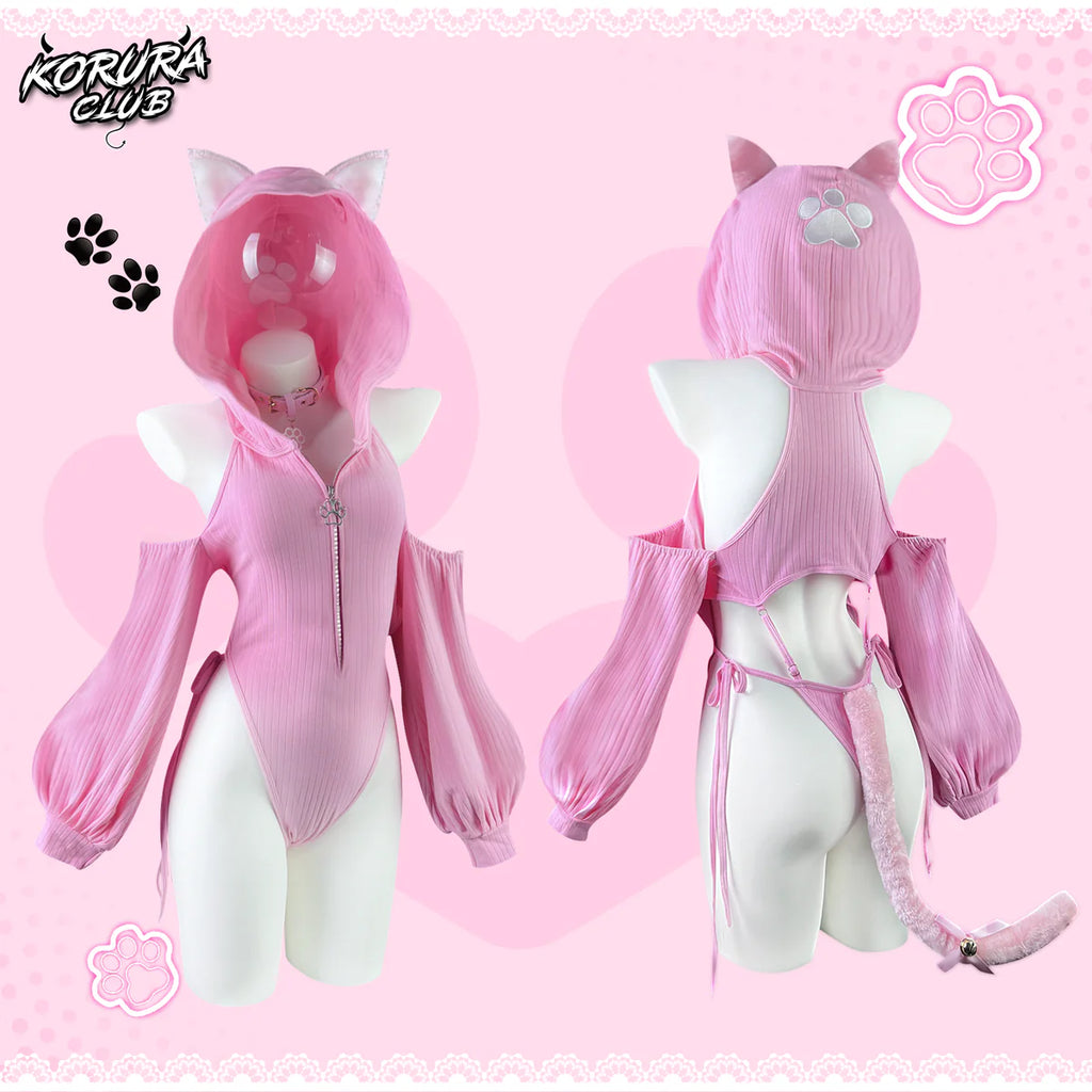 KORURACKUB-SHY NEKO BODYSUIT SR05